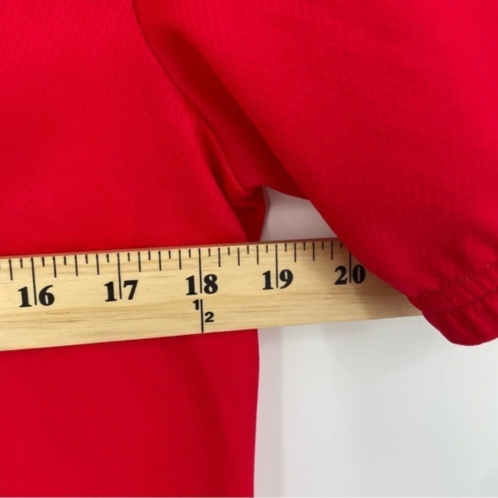 Biemme Red Cycling‎ Jersey Mens Sz 3 M 1/2 zip